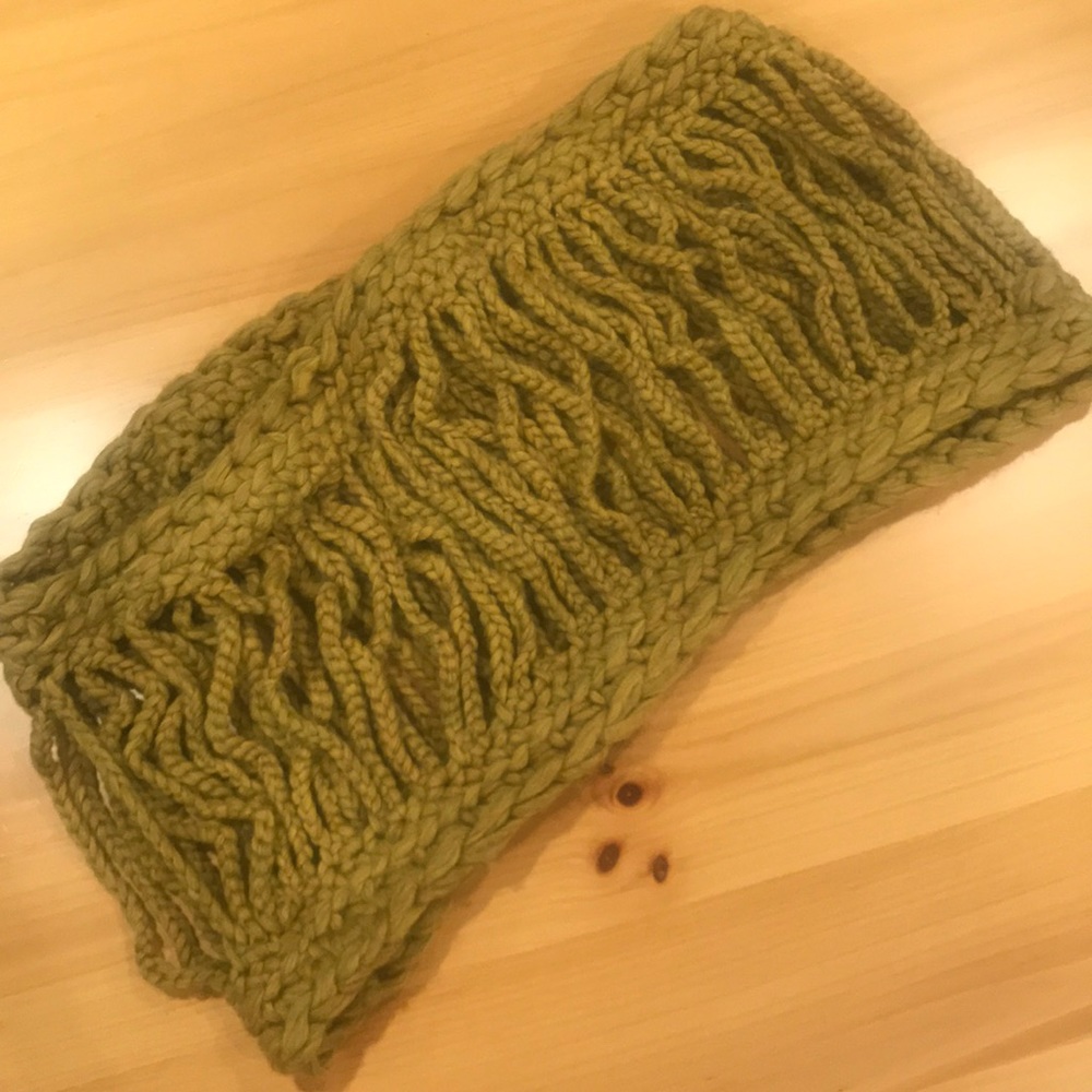 Handmade Wool Infinity Scarf - Picture 2 of 5